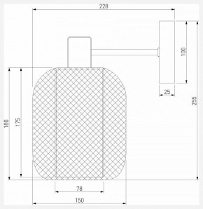 Бра Eurosvet Voile 30192/1 золото в Нягани - nyagan.mebel24.online | фото 4