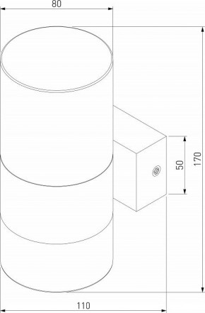 Бра Eurosvet Watford 40021/1 LED латунь/дымчатый в Нягани - nyagan.mebel24.online | фото 3