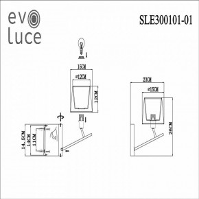 Бра EVOLUCE Denice SLE300101-01 в Нягани - nyagan.mebel24.online | фото 7