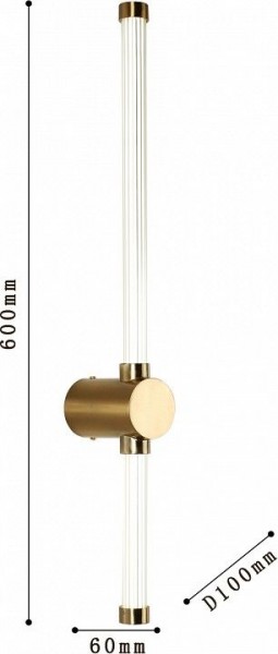 Бра Favourite Lignum 3057-1W в Нягани - nyagan.mebel24.online | фото 3
