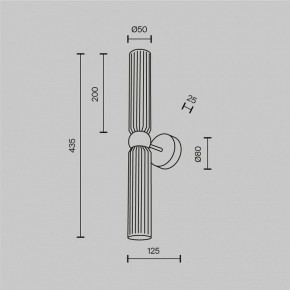 Бра Maytoni Antic MOD302WL-02CG1 в Нягани - nyagan.mebel24.online | фото 3