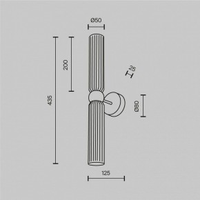 Бра Maytoni Antic MOD302WL-02GR1 в Нягани - nyagan.mebel24.online | фото 4