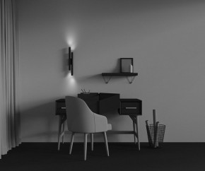 Бра Maytoni Calipso C082WL-24W2.7K-B в Нягани - nyagan.mebel24.online | фото 4