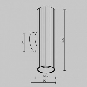 Бра Maytoni Calipso C106WL-02-GU10-BS в Нягани - nyagan.mebel24.online | фото 8