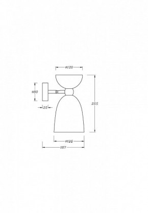 Бра Maytoni Cloches MOD113WL-01W в Нягани - nyagan.mebel24.online | фото 3