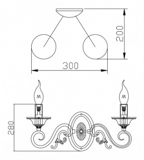 Бра Maytoni Perla ARM337-02-R в Нягани - nyagan.mebel24.online | фото 4
