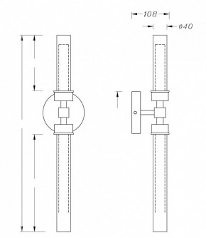 Бра Maytoni Stelo MOD116WL-L7B3K в Нягани - nyagan.mebel24.online | фото 3