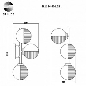 Бра ST-Luce Todo SL1184.401.03 в Нягани - nyagan.mebel24.online | фото 6