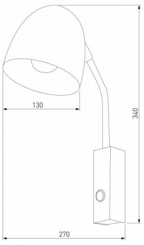 Бра TK Lighting Soho 4167 Soho Black в Нягани - nyagan.mebel24.online | фото 2