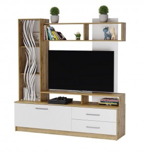 ДАРЬЯ Гостиная (Крафт серый/Крафт белый) в Нягани - nyagan.mebel24.online | фото 4