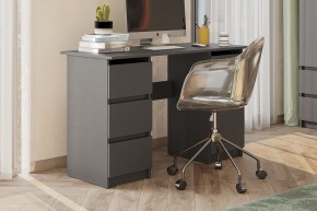 ДЕНВЕР Стол письменный 1200 (Графит серый) в Нягани - nyagan.mebel24.online | фото 4