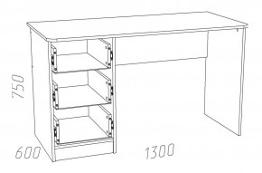 Детская Оливия Письменный стол НМ 011.47-01 Х в Нягани - nyagan.mebel24.online | фото 3