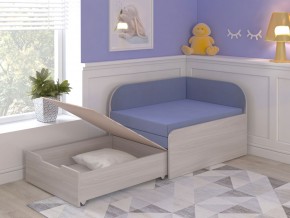 Диван Малютка раскладной (Ясень Шимо темный/Коричневый) в Нягани - nyagan.mebel24.online | фото 3