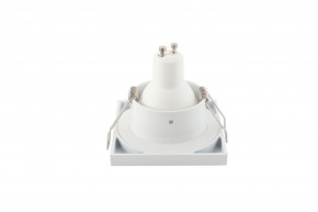 DK3014-WH Встраиваемый светильник влагозащ., IP 44, 50 Вт, GU10, белый, алюминий в Нягани - nyagan.mebel24.online | фото 5
