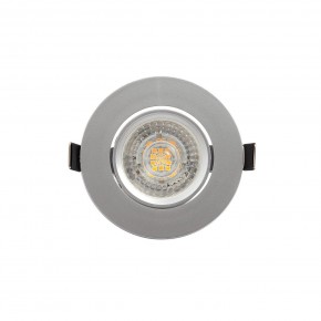 DK3020-CM Встраиваемый светильник, IP 20, 10 Вт, GU5.3, LED, серый, пластик в Нягани - nyagan.mebel24.online | фото 1