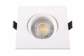 DK3021-WH Встраиваемый светильник, IP 20, 10 Вт, GU5.3, LED, белый, пластик в Нягани - nyagan.mebel24.online | фото 4