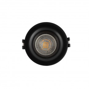 DK3024-BK Встраиваемый светильник, IP 20, 10 Вт, GU5.3, LED, черный, пластик в Нягани - nyagan.mebel24.online | фото 2