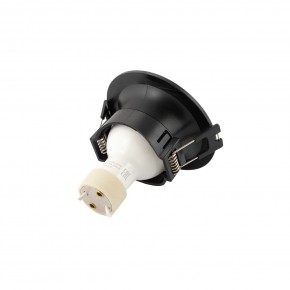 DK3024-BK Встраиваемый светильник, IP 20, 10 Вт, GU5.3, LED, черный, пластик в Нягани - nyagan.mebel24.online | фото 5