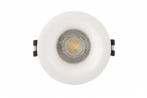 DK3024-WH Встраиваемый светильник, IP 20, 10 Вт, GU5.3, LED, белый, пластик в Нягани - nyagan.mebel24.online | фото 1