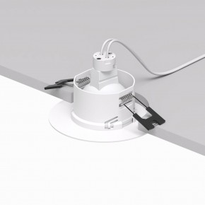 DK3028-WH Встраиваемый светильник, IP 20, 10 Вт, GU5.3, LED, белый, пластик в Нягани - nyagan.mebel24.online | фото 3