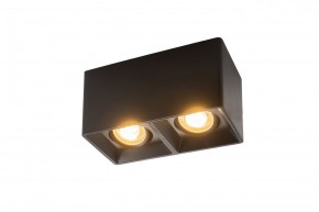 DK3035-BK Светильник накладной IP 20, 10 Вт, GU5.3, LED, черный, пластик в Нягани - nyagan.mebel24.online | фото 1