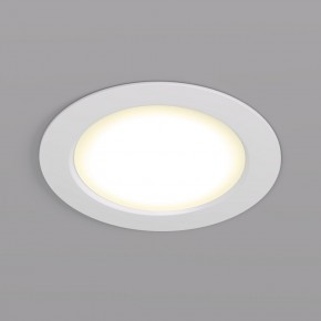 DK3048-WH Встраиваемый светильник, IP 20, 7Вт, LED, белый, пластик в Нягани - nyagan.mebel24.online | фото 1