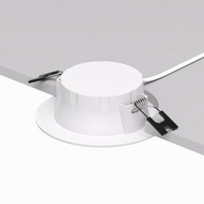 DK3048-WH Встраиваемый светильник, IP 20, 7Вт, LED, белый, пластик в Нягани - nyagan.mebel24.online | фото 2