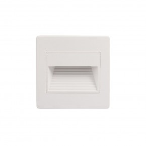 DK3050-WH Светильник встраиваемый в стену, IP 20, LED 3000, 1 Вт, белый, пластик в Нягани - nyagan.mebel24.online | фото 3