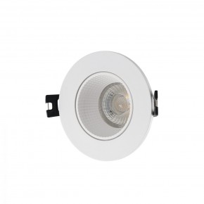 DK3061-WH Встраиваемый светильник, IP 20, 10 Вт, GU5.3, LED, белый/белый, пластик в Нягани - nyagan.mebel24.online | фото 1