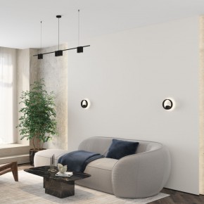 DK5060-BK Бра ORBIT, IP20, 3000К, LED, 10 Вт, черный матовый, алюминий в Нягани - nyagan.mebel24.online | фото 6