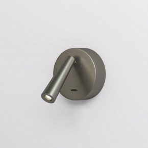 DK5072-DN Бра SHINE WALL со светодиодом, D104*H68, IP20, 3000К, 3W, RA?90, темный никель, алюминий в Нягани - nyagan.mebel24.online | фото 2