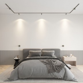DK5072-DN Бра SHINE WALL со светодиодом, D104*H68, IP20, 3000К, 3W, RA?90, темный никель, алюминий в Нягани - nyagan.mebel24.online | фото 4