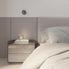 DK5072-DN Бра SHINE WALL со светодиодом, D104*H68, IP20, 3000К, 3W, RA?90, темный никель, алюминий в Нягани - nyagan.mebel24.online | фото 9