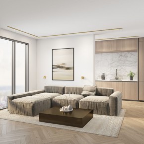 DK5072-SB Бра SHINE WALL со светодиодом, D104*H68, IP20, 3000К, 3W, RA?90, сатинированная латунь, алюминий в Нягани - nyagan.mebel24.online | фото 7