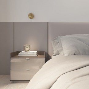 DK5072-SB Бра SHINE WALL со светодиодом, D104*H68, IP20, 3000К, 3W, RA?90, сатинированная латунь, алюминий в Нягани - nyagan.mebel24.online | фото 9