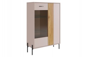 ДОМИНИКА Комод (со стеклом) в Нягани - nyagan.mebel24.online | фото