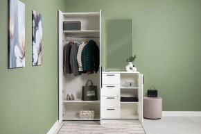 ЭЙР прихожая (модульная) Белый Шагрень в Нягани - nyagan.mebel24.online | фото 25