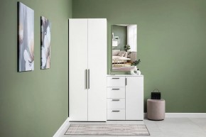 ЭЙР прихожая (модульная) Белый Шагрень в Нягани - nyagan.mebel24.online | фото 26
