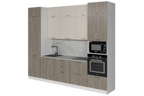 ФЬЮДЖИ Кухонный гарнитур Экстра (3000 мм) в Нягани - nyagan.mebel24.online | фото 4