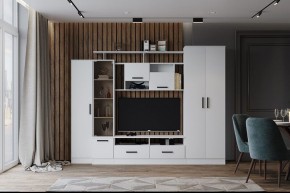 Гостиная Оскар-5 Белый в Нягани - nyagan.mebel24.online | фото