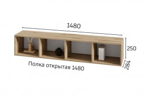ХЛОЯ Гостиная (Дуб Вотан/Обсидиан) модульная в Нягани - nyagan.mebel24.online | фото 8