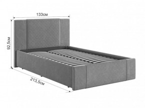 ХЛОЯ Кровать 1200 с основанием в Нягани - nyagan.mebel24.online | фото 3