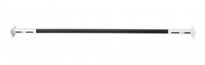 Турник раздвижной 1250-1500 цв. белый-черный FLEXTER PROFI в Нягани - nyagan.mebel24.online | фото