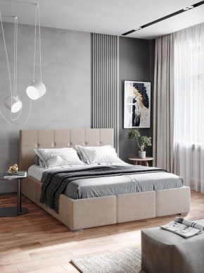 Интерьерная Кровать Рио Бежевый 1400x2000 в Нягани - nyagan.mebel24.online | фото