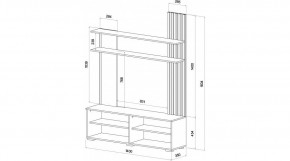 КАРОЛИНА Гостиная в Нягани - nyagan.mebel24.online | фото 3