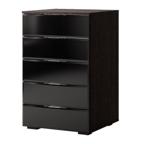 Комод Алекса (венге/черный) в Нягани - nyagan.mebel24.online | фото