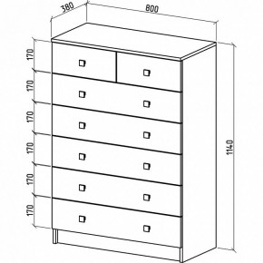 Комод Бостон-12 в Нягани - nyagan.mebel24.online | фото 3