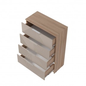 Комод Эмилия КМ-02 (Дуб смоки/Айриш (MF03)) в Нягани - nyagan.mebel24.online | фото 3