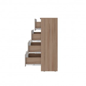 Комод Эмилия КМ-02 (Дуб смоки/Айриш (MF03)) в Нягани - nyagan.mebel24.online | фото 4