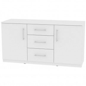 Комод K-70x135x45-1 (Белый) Калисто в Нягани - nyagan.mebel24.online | фото
